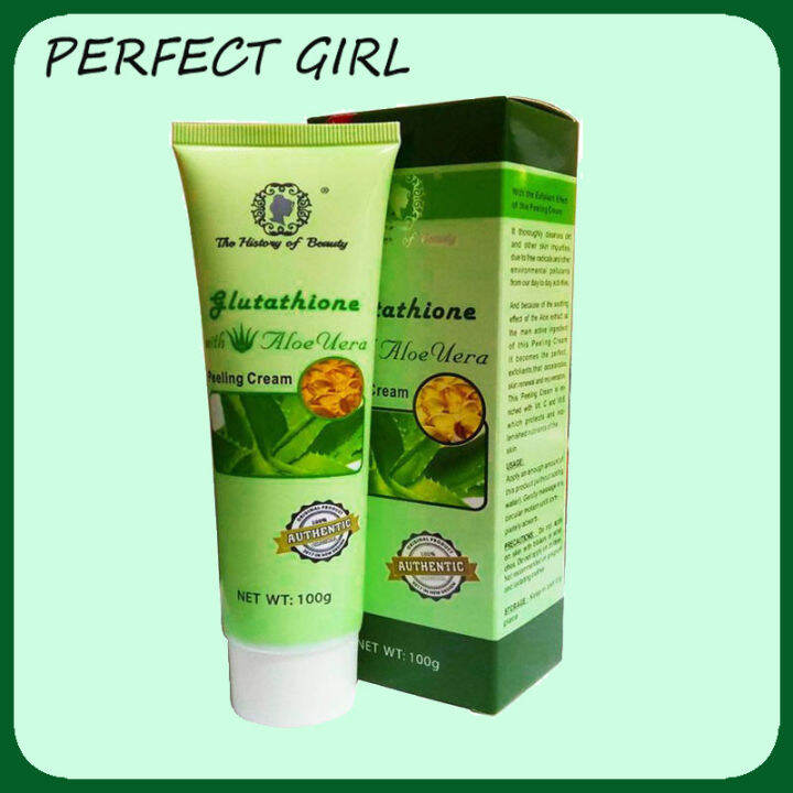Glutathione With Aloe Vera Magic Peeling Cream / Aloe Vera Exfoliator