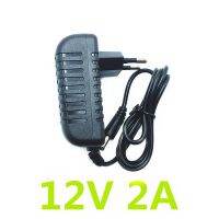 【❉HOT SALE❉】 jiangyi 1ชิ้น24W Eu Us อะแดปเตอร์ไดรเวอร์ปลั๊กอิน Ac110v 220V ไป Dc 12V 2a 5.5*2.1Mm แหล่งจ่ายไฟ Led สำหรับหม้อแปลงไฟแถบไฟ Led