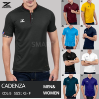 (ของแท้ 100%) เสื้อโปโล คอจีน  CADENZA  CDL-5 เนื้อผ้า CDZ-TECH (มีให้เลือก 9 สี)/เสื้อคอจีน/เสื้อกีฬา/เสื้อทีม/เสื้อผู้หญิง/เสื้อแขนสั้น