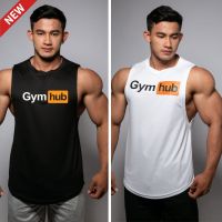 GYM HUB เสื้อแขนกุดเว้าแขนกว้าง Drop Arm Sleeveless Muscle Shirt