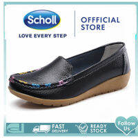 Scholl รองเท้าผู้หญิง Scholl รองเท้าแตะผู้หญิง sandals Scholl รองเท้าส้นแบน Scholl รองเท้าแตะเกาหลี Scholl รองเท้าแตะและรองเท้าแตะ Scholl รองเท้าแตะผู้หญิง Scholl รองเท้าแตะ EU 40 41 loafers สกอลล์