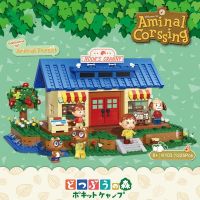 Building Blocks The Animal Crossing House Streethouse Building Assembly Bricks Model Kids Christmas Toys Gifts