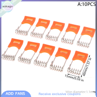 Aokago 10pcs สปริงหนีบสำหรับ LED downlight PANEL แสงเพดานสปริง circlip