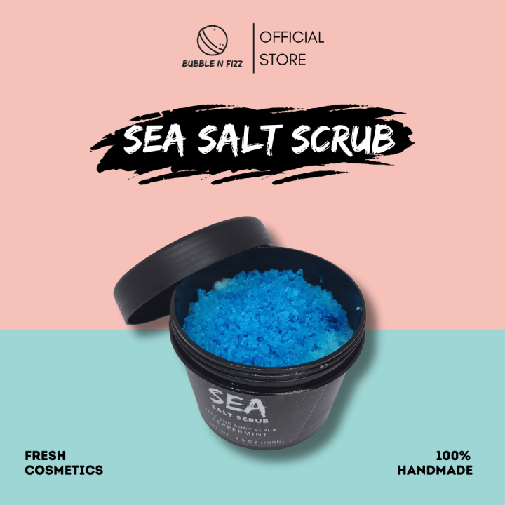BNF Sea Salt Facial & Body Scrub 100g Lazada PH