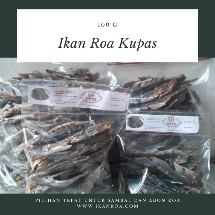 Ikan Roa Kupas 100 gram | Lazada Indonesia