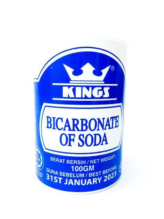 Kings Product Bicarbonate Of Sodar 100gm Lazada