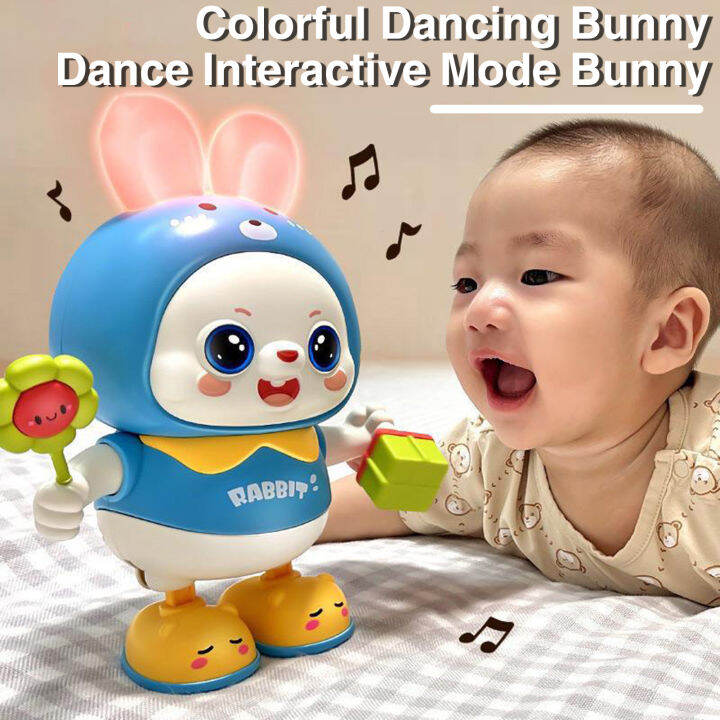 Electronic Bunny Toy Adorable Batterypowered Dancing Rabbit Toy with