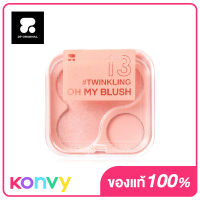 บลัชออนไร้ฝุ่น 2P Original Oh My Blush 4.3g #13 Twinkling