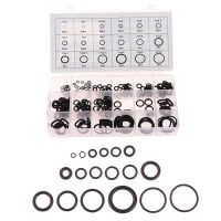 Asahi Motor 225ชิ้น/กล่องยาง O Ring Assortment kits 18ขนาดปะเก็นเครื่องซักผ้ากล่องซ่อม