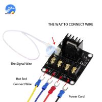 [hot] 25A Printer Hot Bed High-power Expansion Board Heating Controller MOSFET Current Load Module DC12V-24V for