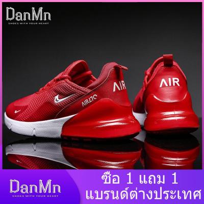 DanMn รองเท้าวิ่งผู้ชายลูกไม้ขึ้นรองเท้าผ้าใบฝึกกีฬากีฬารองเท้าผ้าใบเดินกลางแจ้งรองเท้าผ้าใบขนาดใหญ่ 39-47