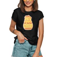 【Fashion】new New Fashion Women T Shirt Winnie the Pooh and the Honey Print Female Short Sleeve Tshirt Harajuku T-shirt Kawaii Tops Tee แฟชั่นแขนสั้นผ้าฝ้าย shirt for men women tops