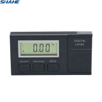 SHAHE New Portable Digital Inclinometer Protractor Digital Plastic Level Bevel Box Magnetic Base Digital Angle Gauge Angle Meter