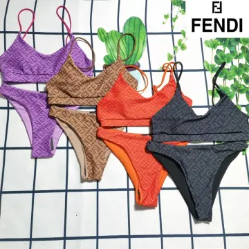 Fendi Ff Bikini in Red
