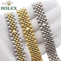 สำหรับ♚นาฬิกา Rolex พร้อมสายเหล็กล็อกแท่งสแตนเลสสตีลเรือยอชท์ผีน้ำสีเขียวเดย์โทนาสร้อยข้อมือสำหรับทุกเพศ