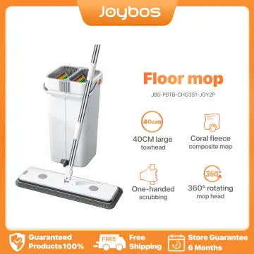 Joybos 40cm Big Mop Washing With Bucket and Squeeze Floor Cleaning