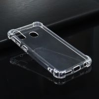 【CC】 A20e Shockproof Transparent Silicone Soft Back Cover Coque Funda