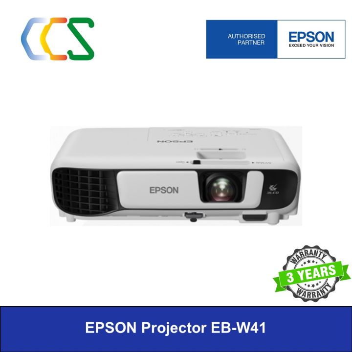 Ready Stock] Epson EB W41 Business Projector EBW41 EB W 41 EBW W41