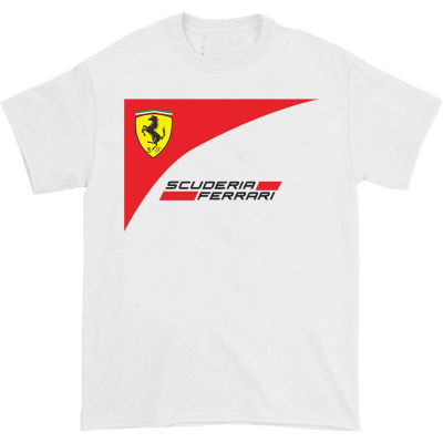 Ferrari graphic cotton O-neck T-shirt for men