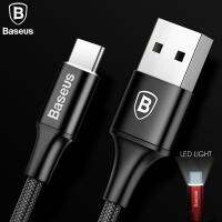 *Baseus USB Type C 2A Cable for Huawei P20 Pro Lite Chager Cable USB C Quick Char