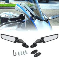 For KAWASAKI NINJA 250 300 400 650 H2 H4 Modified Motorcycle Rearview Mirrors Wind Wing Adjustable Rotating Side Mirrors