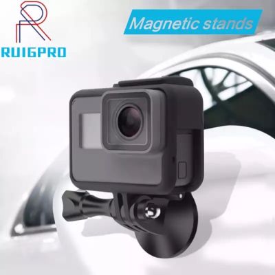 Magnetic Holder for Gopro Accessories Magnet Metal Tripod Universal Mount Adapter for Gopro Hero 10 9 8 7 6 5 4