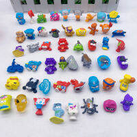 10Pcs Original ถังขยะรูปแพ็ค Grossery Rotten Bin Gang Monster Fossil สัตว์อาหารรูปรวบรวมของเล่นของขวัญเด็ก