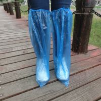 Spot parcel post1pcs waterproof rain rainproof foot overshoes raincoat plastic shoe cover rubber wear