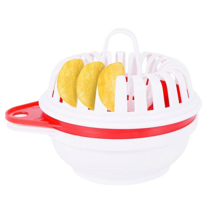 Diy Microwave Oven Baked Potato Chips Homemade Maker Machine Device