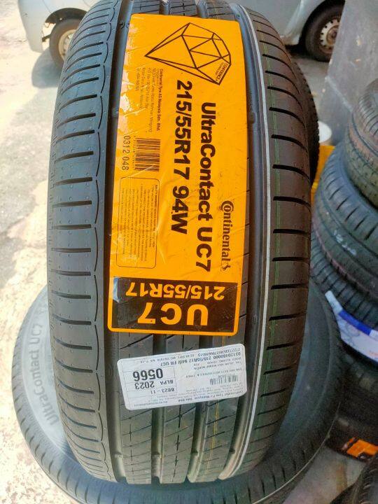 DELIVERY ] CONTINENTAL UltraContact UC7(2023) 215/55R17 215 55 17