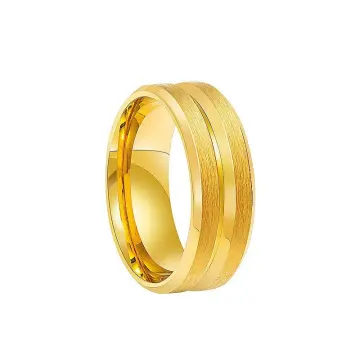 Real gold ring hot sale for men