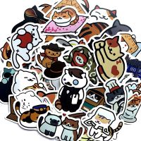 10/30/50Pcs Cute Cat Stickers For Suitcase Skateboard Laptop Luggage Fridge Phone Car Styling DIY Decal Sticker