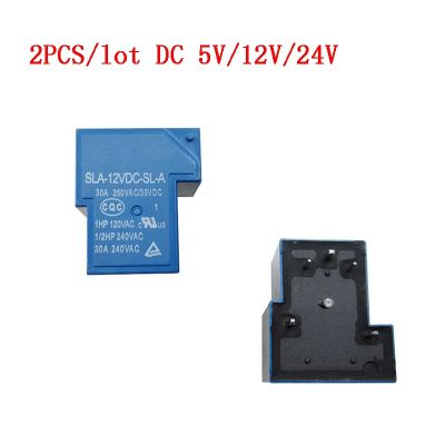 【Worth-Buy】 รีเลย์ไฟฟ้า2ชิ้น/ล็อต Dc 5V/12 V/24V Sla-05vdc-sl-a Sla-12vdc-sl-a Sla-24vdc-sl-a โซลิดสเตทรีเลย์12 V 24V T90 30a