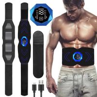 Ems Abdominal Muscle Stimulator Smart Fitness Body Slimming Belt Abs Muscular Stimulation Trainer Massager Weights Loss Machine