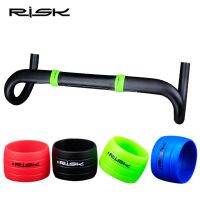 RISK 2pcs Bicycle Handlebar Tape Plug Silicone Road Mountain Bike Anti-skip Handle Bar Ring MTB Shift Lever Protection Cover Cap Electrical Safety