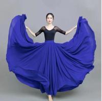 【YD】 1pcs/lot belly dancing solid female modern chiffon