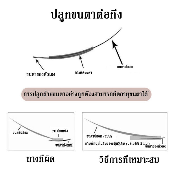 ขนตาปลอม-เครื่องมือต่อขนตาปลอม-เครื่องมือแต่งหน้าด่วน-ต้องมีสำหรับผู้เริ่มต้น