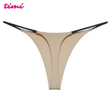 Women's thong，T Back Low Waist Panties Cotton Seamless Underwear Sexy  G-String Bikini Thong