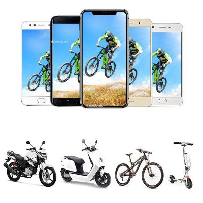 ”【；【-= New Bicycle Phone Holder Bicycle Motorcycle Electric Vehicle Navigation Mobile Phone Holder Shockproof Handlebar Holder