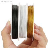 ◐ 1 Roll/lots 0.35/0.38/0.45mm Resistant Strong Line Stainless Steel Wire Tiger Tail Beading Wire For Jewelry Making Finding