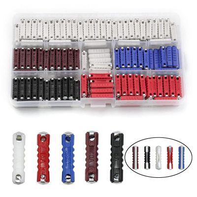 200 Pieces 5-40 Amp Diameter 6mm Euro GBC Eastern Europe Car Fuse Continental Bakelite Car Blades for Vintage Vintage Cars Fuses Accessories