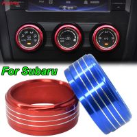 APKTNKA For Subaru XV Crosstrek Forester Impreza Wagon Levorg WRX STI AC Knob Heater Climate Control Cover Ring Trim