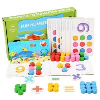 Montessori Number Flash Cards Number Wooden Letters and Jigsaw Numbers Animal Flashcards Preschool Alphabet And Number Wooden Flash Cards For 3 Year Old Girls fashionable