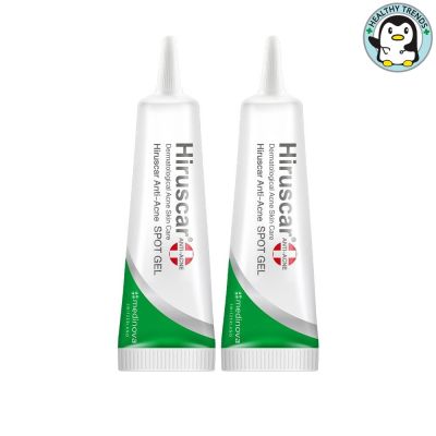 Hiruscar Anti Acne Spot gel 10 g.x2  ฮีรูสการ์ แอนตี้ แอคเน่ เจล (แต้ม) 10 กรัม x 2 [HHTT]