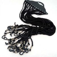 1/12Pcs/lot New Sale Glasses String Black Nylon Cord Eyeglass Holder Sunglass Eyewear Glasses Neck String Strap Wholesale Eyewear case