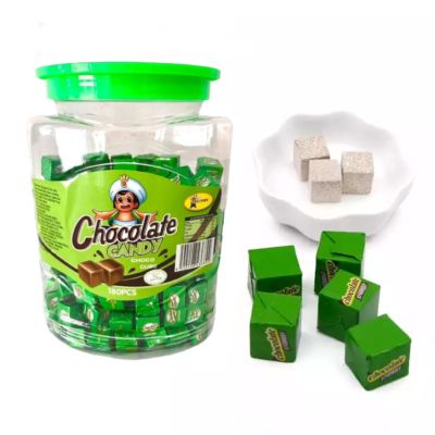 ช็อกโกแลต แคนดี้ ช็อกโก้คิวบ์ | ALibaba Chocolate Candy Choco Cube 180pcs
