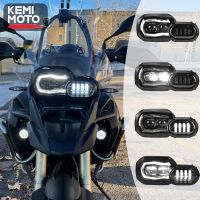 E9 Mark ไฟหน้าไฟ LED สำหรับ BMW F650GS F700GS F800GS ADV Adventure F800R รถจักรยานยนต์ Light Complete LED ไฟหน้า Assembly