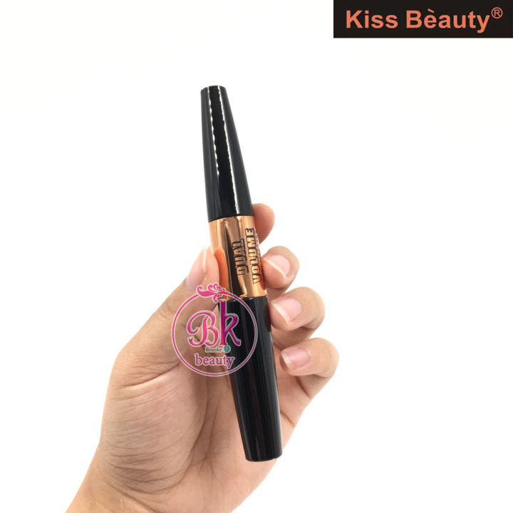 kiss-beauty-มาสคาร่าสองหัวเพิ่มความยาวและความหนาให้ขนตา-โดยจะทำให้ดวงตากลมโตมากขึ้นพิ่มความยาวให้ขนตาได้