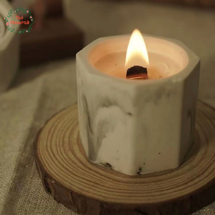 หินอ่อน-เทียนหอม-scented-candle-เทียนหอมกลิ่นแบรนด์เนม-สไตล์ยุโรป-aroma-sensation-soy-wax-aromatic-เทียนหอมในห้อง