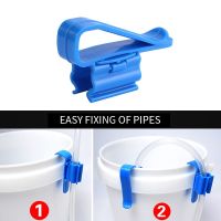 1/2PC Home Brew Bucket Clip Pipe Syphon Tube Flow Control Wine Beer Clamp Fish Aquarium Filtration Water Pipe Filter Hose Holder Electrical Trade Tool